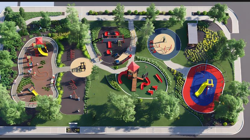 Playground Zone Markings